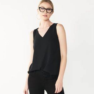Nine West V-Neck Tank - Black
